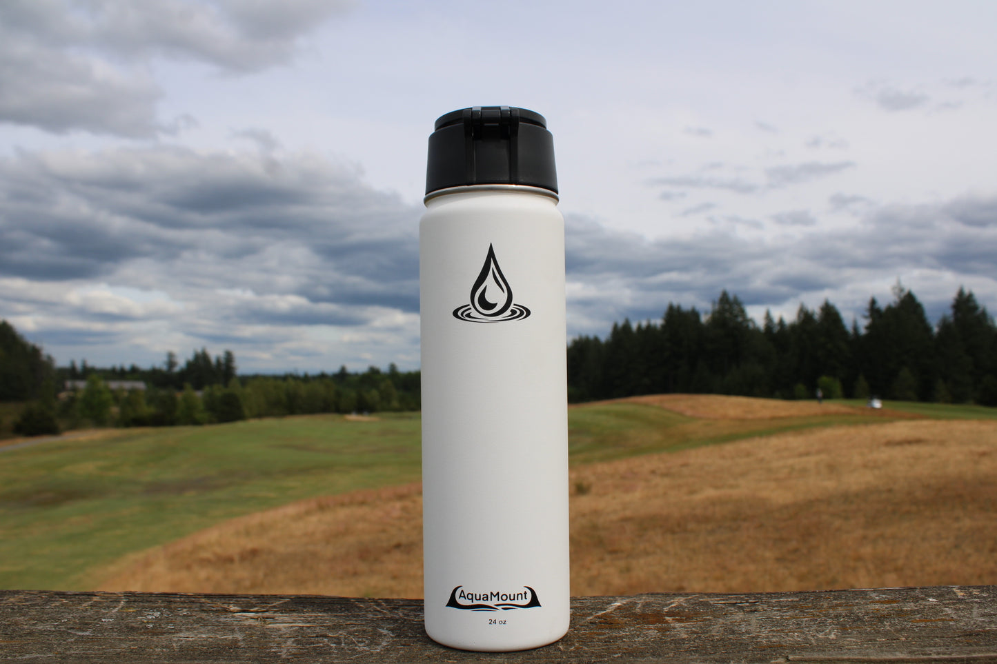 Aquamount™ Pro 24oz — Coastal White