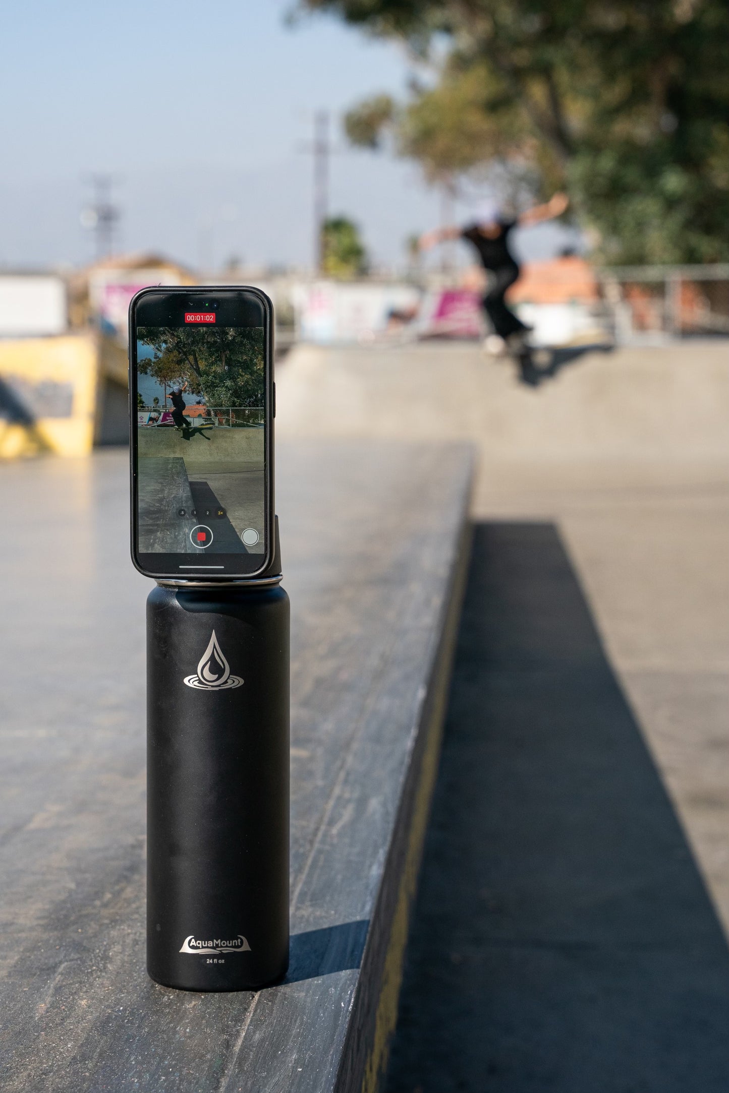 Aquamount™ Pro 24oz – Midnight Black